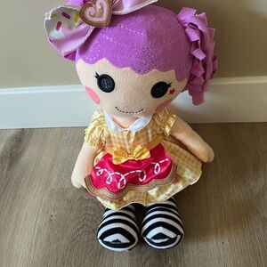 Build-A-Bear Pink and Yellow Stuffed Animal with Vibrant Style